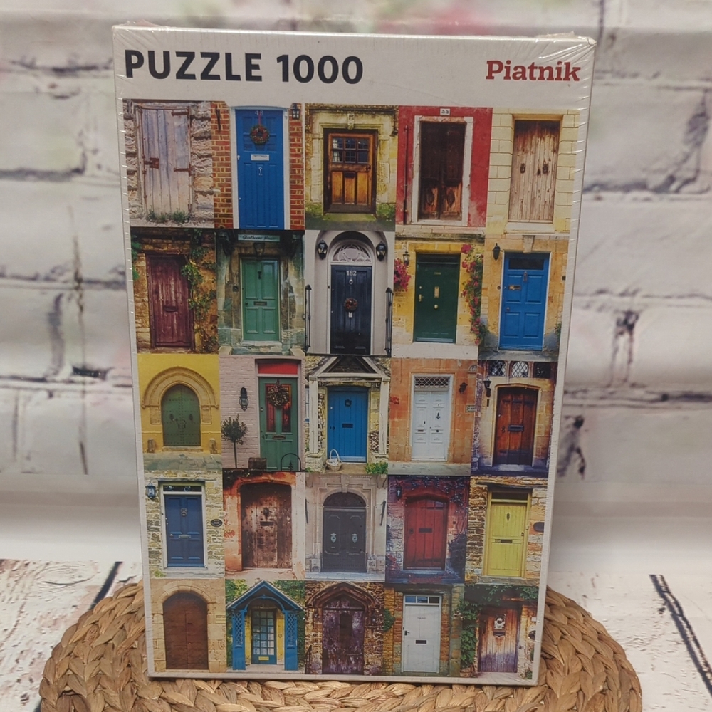 Piatnik 1000 pc Doors Puzzle NIB